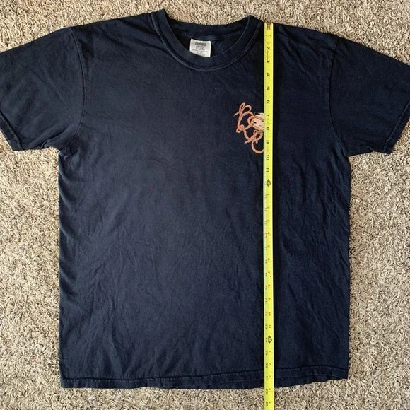 Barstool Outdoors Shirt Mens Large Black Rodeo Cowboy Sports Logo Tee - Picture 8 of 10